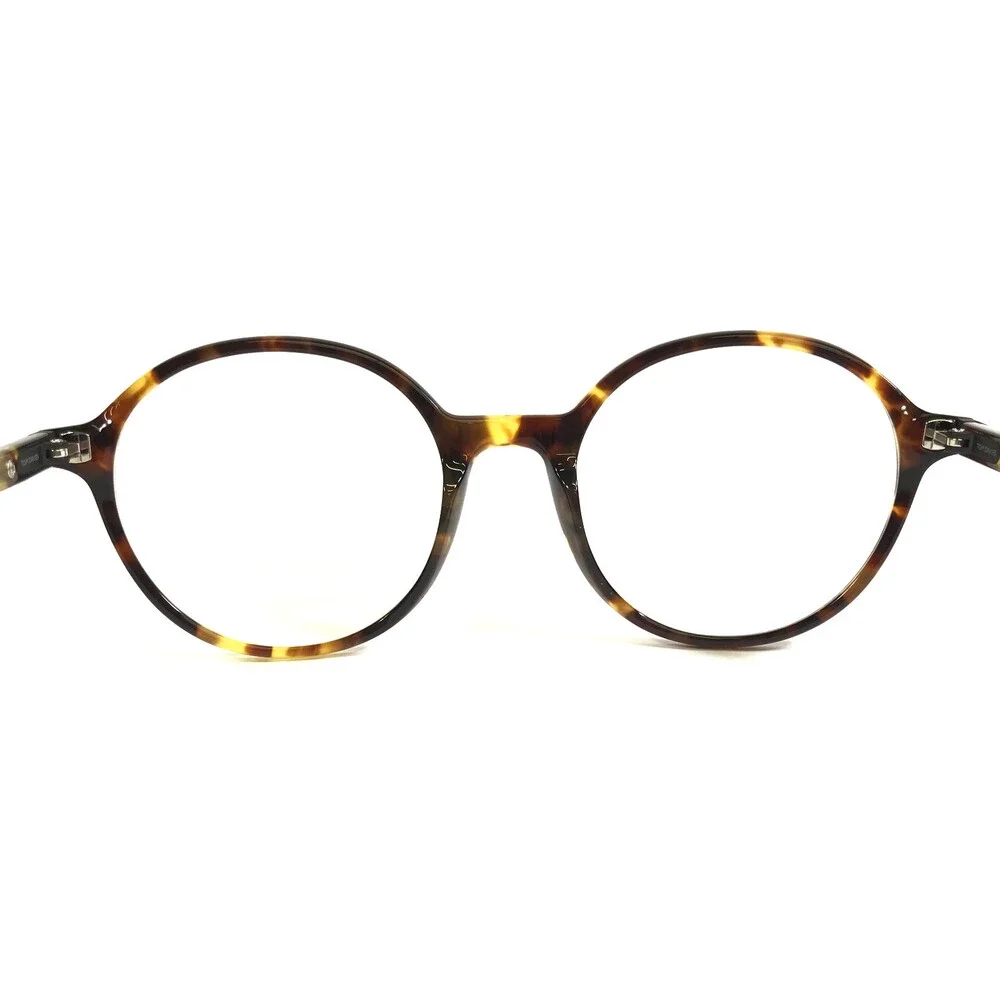 Tom Davies Eyeglasses Frames TD712 Col. 2083 Tortoise Round Full Rim 51-20-140
